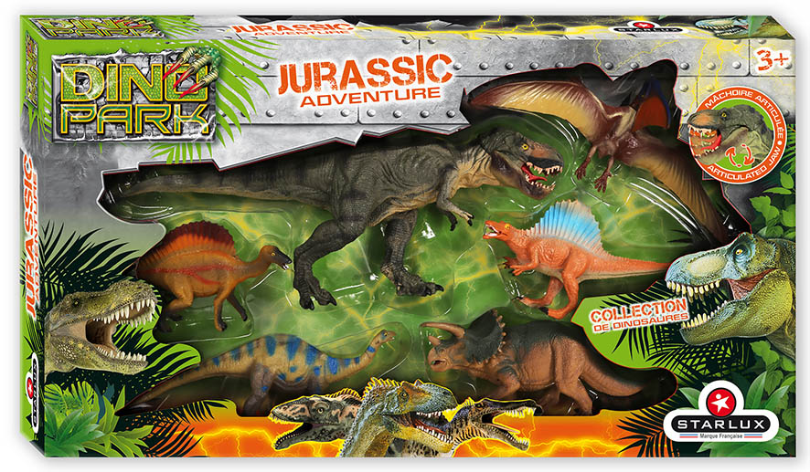 Coffret de 6 dinosaures - DINOPARK - 815035