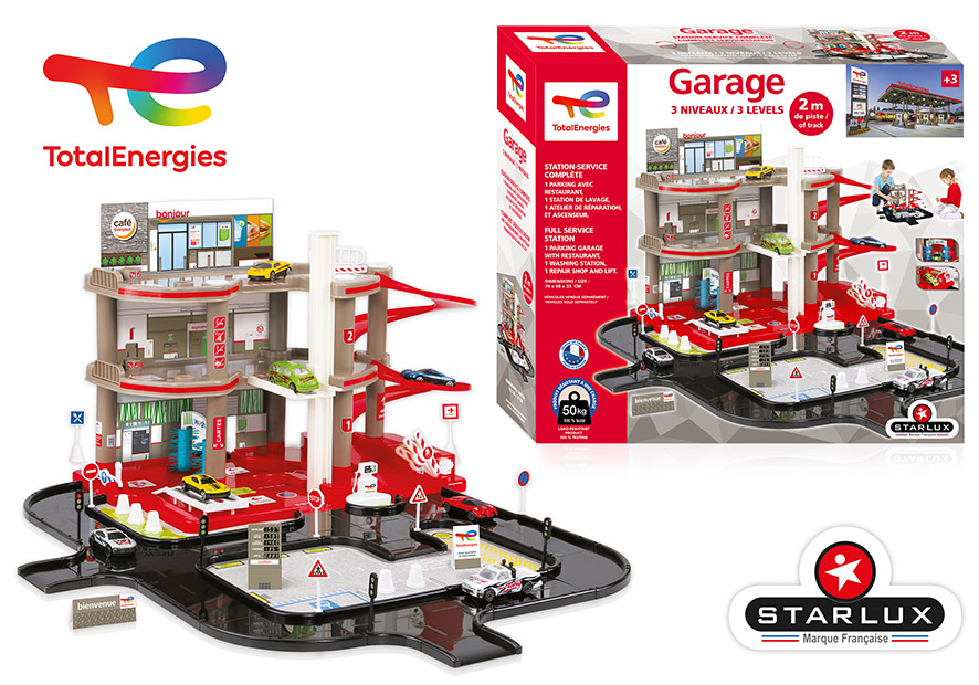 Garage Total 3 Niveaux + Routes - STARLUX - 401003