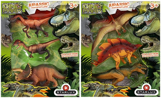 Coffrets de figurines dinosaure en assortiment - DINOPARK - 815032