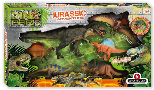 Coffret de 6 dinosaures - DINOPARK - 815035