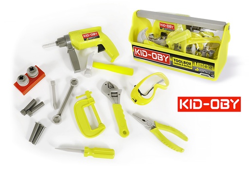 Malette d'outils de travaux  pièces - KID-OBY - 813090