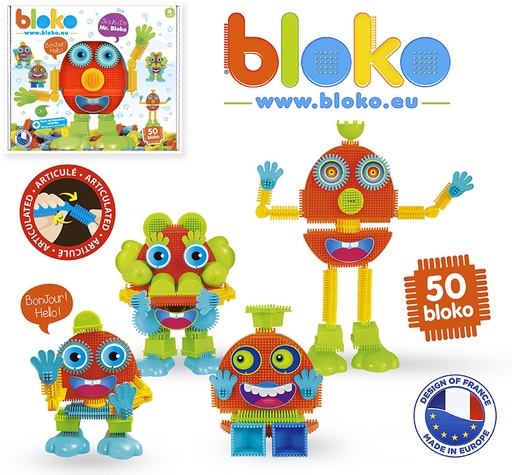 Coffret de 50 Bloko Mister Bloko - BLOKO - 503672
