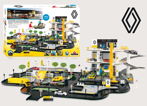Garage Renault 3 Niveaux + Plateformes + Routes - STARLUX - 401308